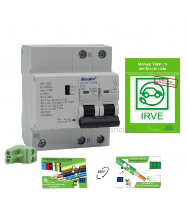 Protector Inteligente para Vehículo Eléctrico (PIVE) y manual técnico