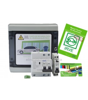 Kit monofásico Vehículo Eléctrico: EL PIVE combinado con un vigi