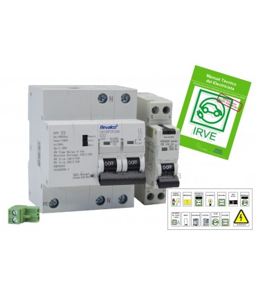 Pack monofásico Vehículo Eléctrico: EL PIVE combinado con un vigi