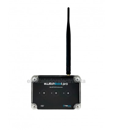 Interruptor inalámbrico triple de baja potencia 230V vía Wi-Fi