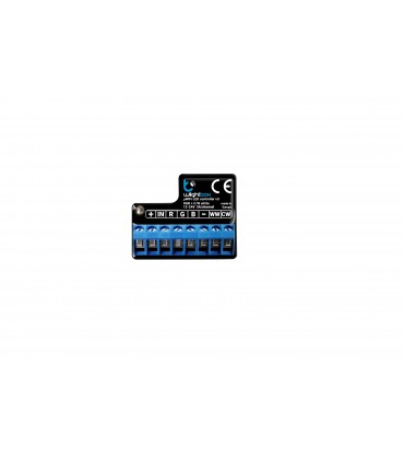 Controlador de iluminación Led 12-24V monocolor, LED RGB / RGBW vía Wi-Fi