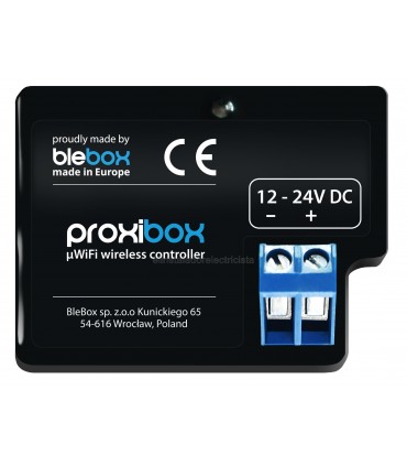 Controlador sin contacto vía Wi-Fi de Blebox