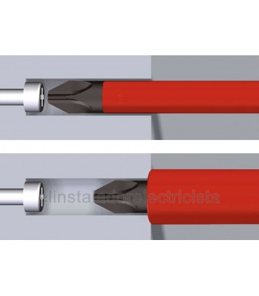 Wiha Juego de destornilladores slimFix ranurado, Phillips, PlusMinus/Pozidriv, de 6 unid. (38362)