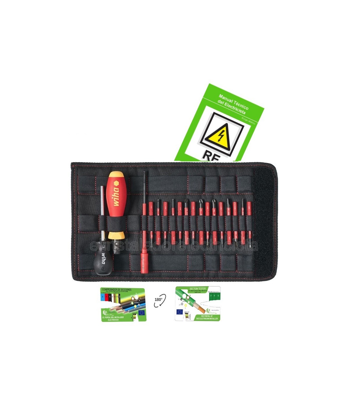 kit Destornilladores Dinamométricos VDE1000 16 puntas. 0,8-5.0 Nm WIHA, wiha electricista - Vimarsana News