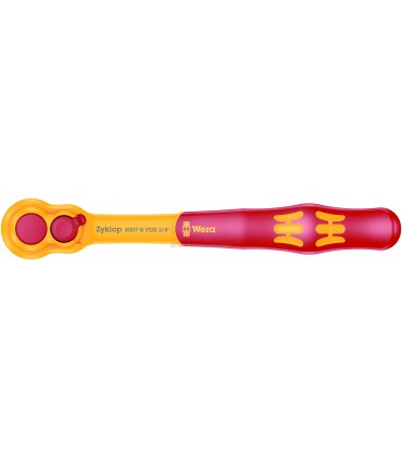 Carraca aislada con palanca de inversión de 3/8" de Wera
