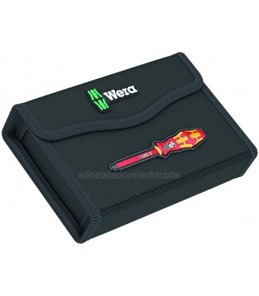 Kit destornillador con 14 varillas intercambiables WERA, maletin