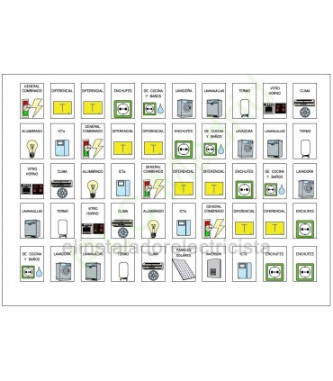 Pictogramas de Vinilo
