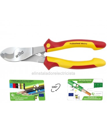 Alicate Profesional para corte de Mangueras de WIHA