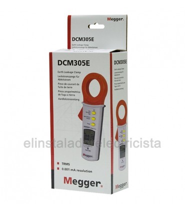 Detectora de fugas DCM305E de Megger en caja
