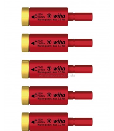 adaptadores de par de apriete
