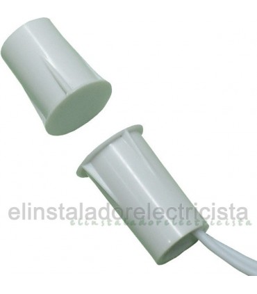 Contacto Magnético miniatura empotrable puertas, ventanas