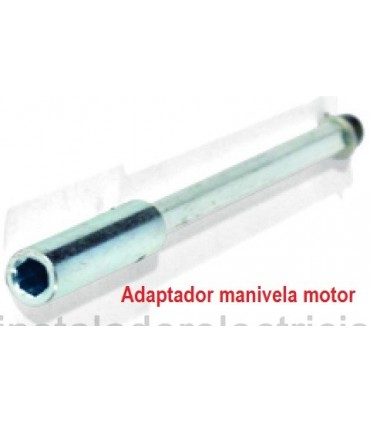 Motor de Toldo Ø45mm 50Nm 90kg con maniobra manual