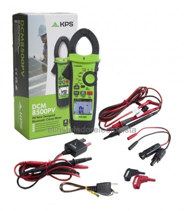Pinza fotovoltaica con bluetooth KPS DCM8500PV