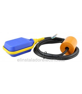 Interruptor de nivel por flotador cable de 2m.