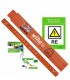 Metro plegable para electricista Longlife 2m métrico