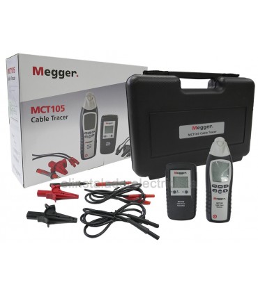 Kit de detectores de cables Megger MCT105 y caja