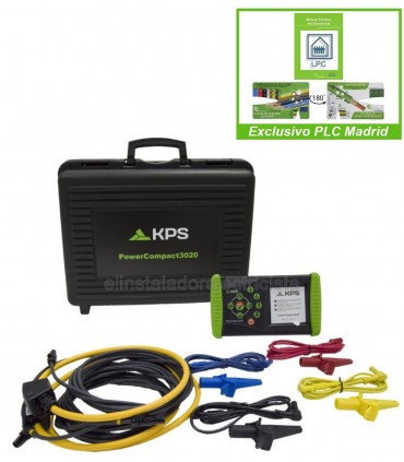 Analizador de Redes POWERCOMPACT3020 + accesorios