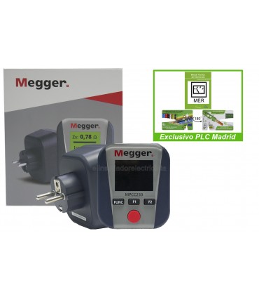 Ofertas Mini Comprobador de circuitos de instalaciones eléctricas MPCC230 de Megger