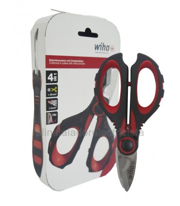 Oferta especial: Pelacables, Crimpadora Hexagonal y Tijeras de electricista de Wiha