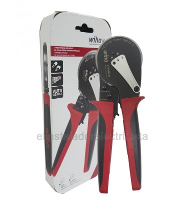 Oferta especial: Pelacables, Crimpadora Hexagonal y Tijeras de electricista de Wiha