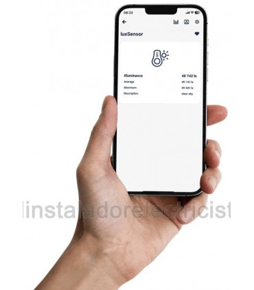 Sensor de de luz vía Wi-Fi