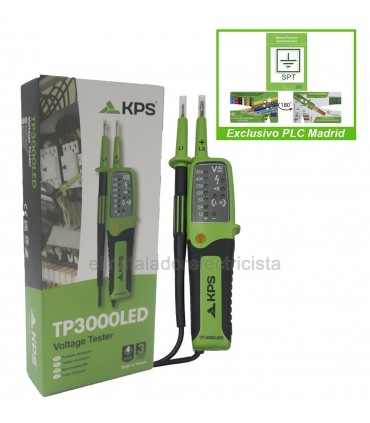 Comprobador de tensión TP3000LED de KPS