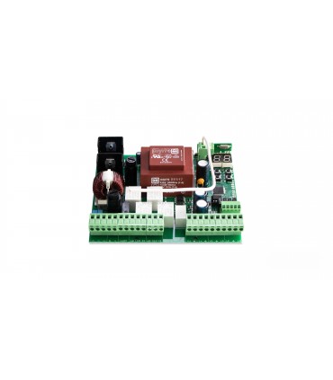 Central Electrónica para puertas Batientes 2 hojas MC52 Frontal