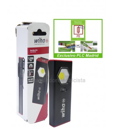 Linterna de mano con sensor de encendido/apagado de Wiha