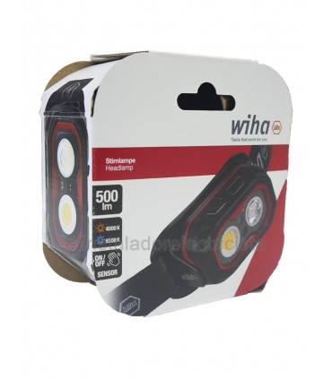 Linterna frontal de 500lm para la cabeza de Wiha