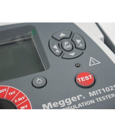 Megger MIT1025/2-EU Medidor de resistencia y  Aislamiento 10kV