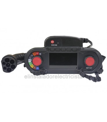 Equipo multifunción MFT-X1 + Comprobador de puntos de recarga de Megger