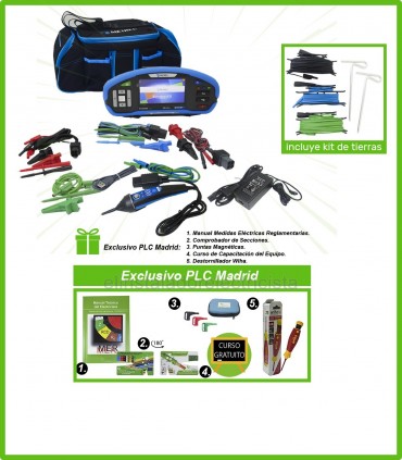 Equipo Multifunción de medidas MI3155ST de Metrel