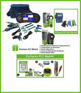 Kits Instalador Autorizado REBT según ITC BT-03 de Metrel MI3152
