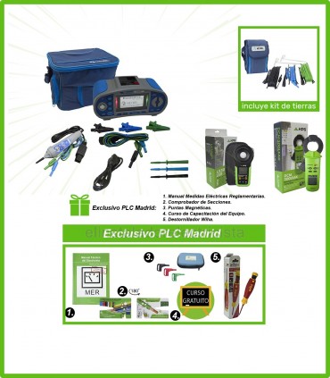 Equipo multifunción MI3102 con DCM300leak y LUX30Led