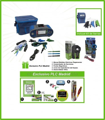 Kits Instalador REBT según ITC BT-03 de Metrel