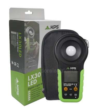 Luxómetro KPS con caja