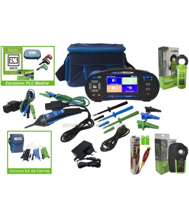 Kits Instalador Autorizado REBT Metrel MI3152 y DCM300LEAK