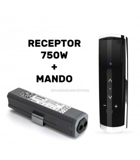 Receptor  750W y mando de persiana