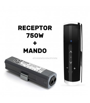 Receptor  750W y mando de persiana
