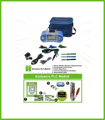 Kits Instalador REBT según ITC BT-03 (Categoría Básica) de Metrel