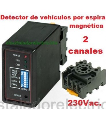 MD100 Detector magnético de vehículos