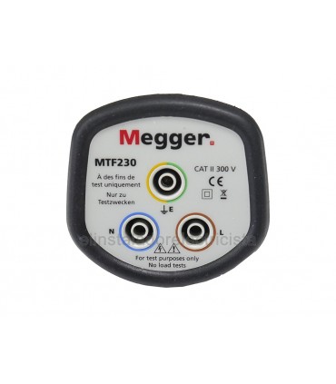 Adaptador para medidas de enchufe MTF230 de Megger