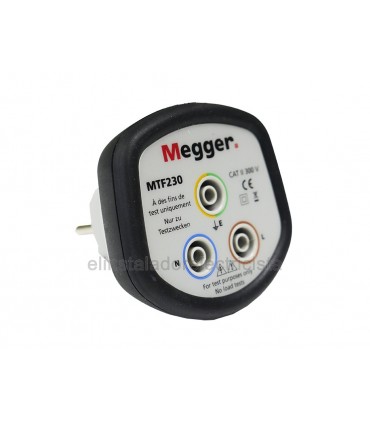 Adaptador para medidas de enchufe MTF230 de Megger