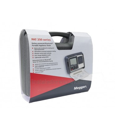 PAT250 Instrumento de prueba de electrodomésticos portátiles (PAT)