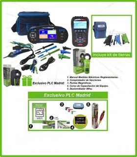 Kits Instalador Autorizado REBT según ITC BT-03 (Categoría Especialista) Metrel MI3152