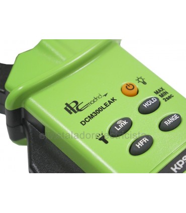 Pinza de fugas AC con TRMS y Bluetooth DCM300LEAK edición especial 35 aniversario de PLC Madrid