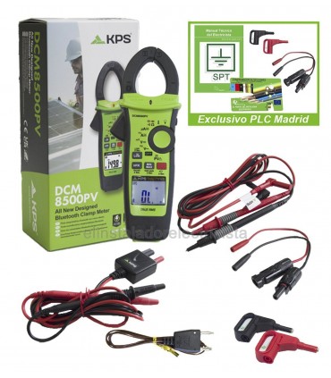 Pinza fotovoltaica DCM8500PV