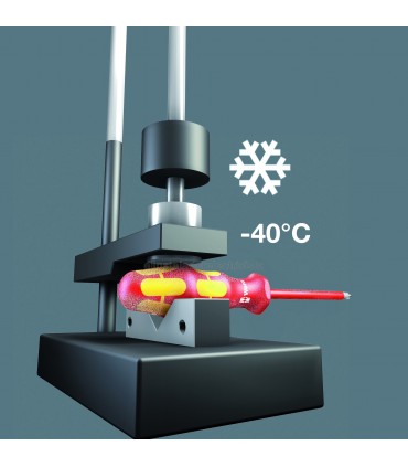 Temperatura del Destornillador Phillips-estrella aislado