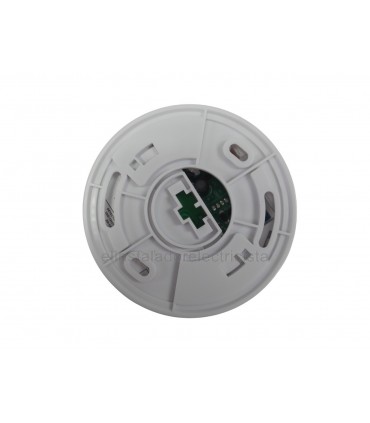 Detector óptico de Humo autónomo con alarma acústica relé N/A+N/C 12/24VDC