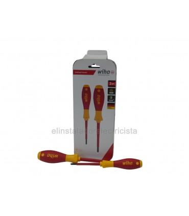 Juego de 2 destornilladores PlusMinus y Pozidriv de Wiha